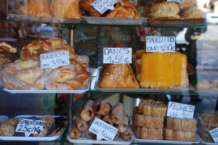 Pastries in Salamanca